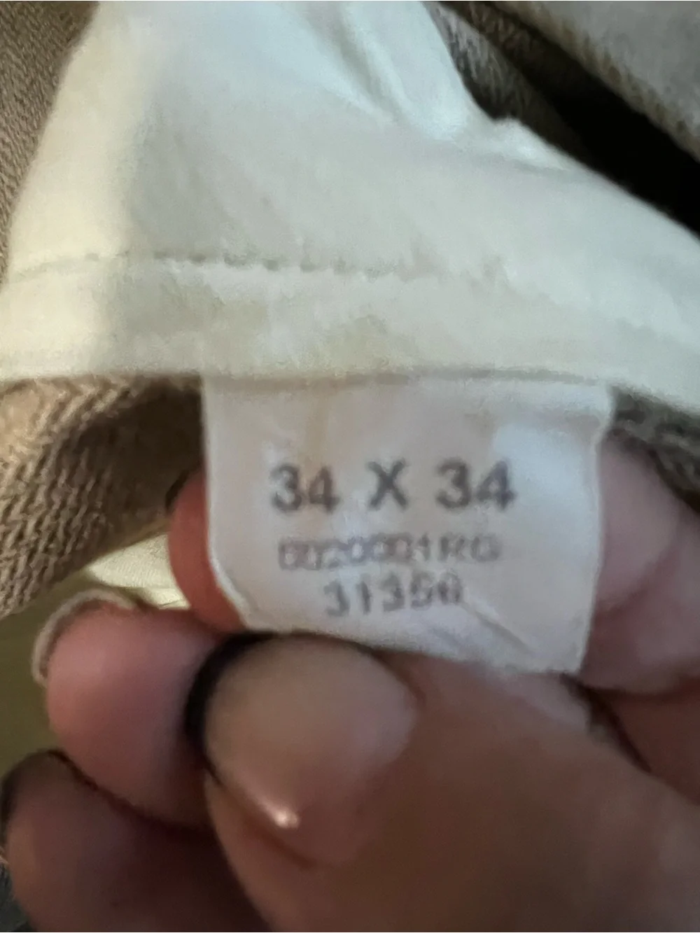 Polo Ralph Lauren Linen Cotton Pleated Cuffed Pants Beige Khaki Preppy Resort